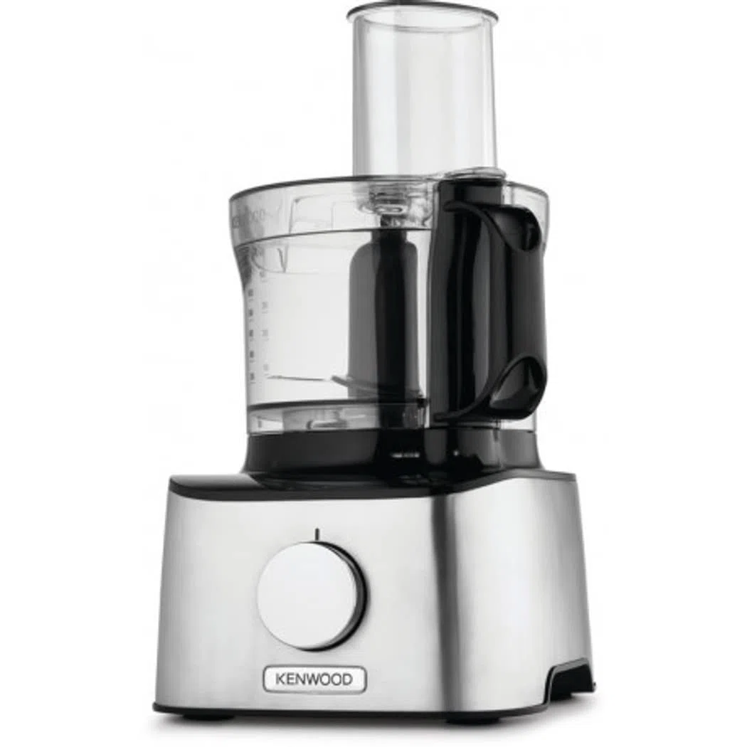 Kenwood Multipro FDM301SS Robot da cucina con 2 velocità di Lavorazione+Pulse, Ciotola da 1.2L & Chopper CHP61.100WH, Potenza 500W, Ciotola da 0.5L, 2 velocità, Sistema a quattro lame